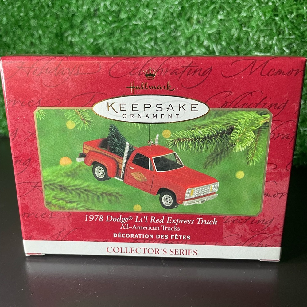 Hallmark Keepsake 1978 Dodge li’l Red Express Truck Ornament